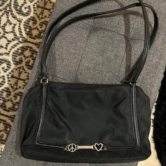 Vintage Moschino black nylon shoulder bag 🖤 - Picture 4 of 5